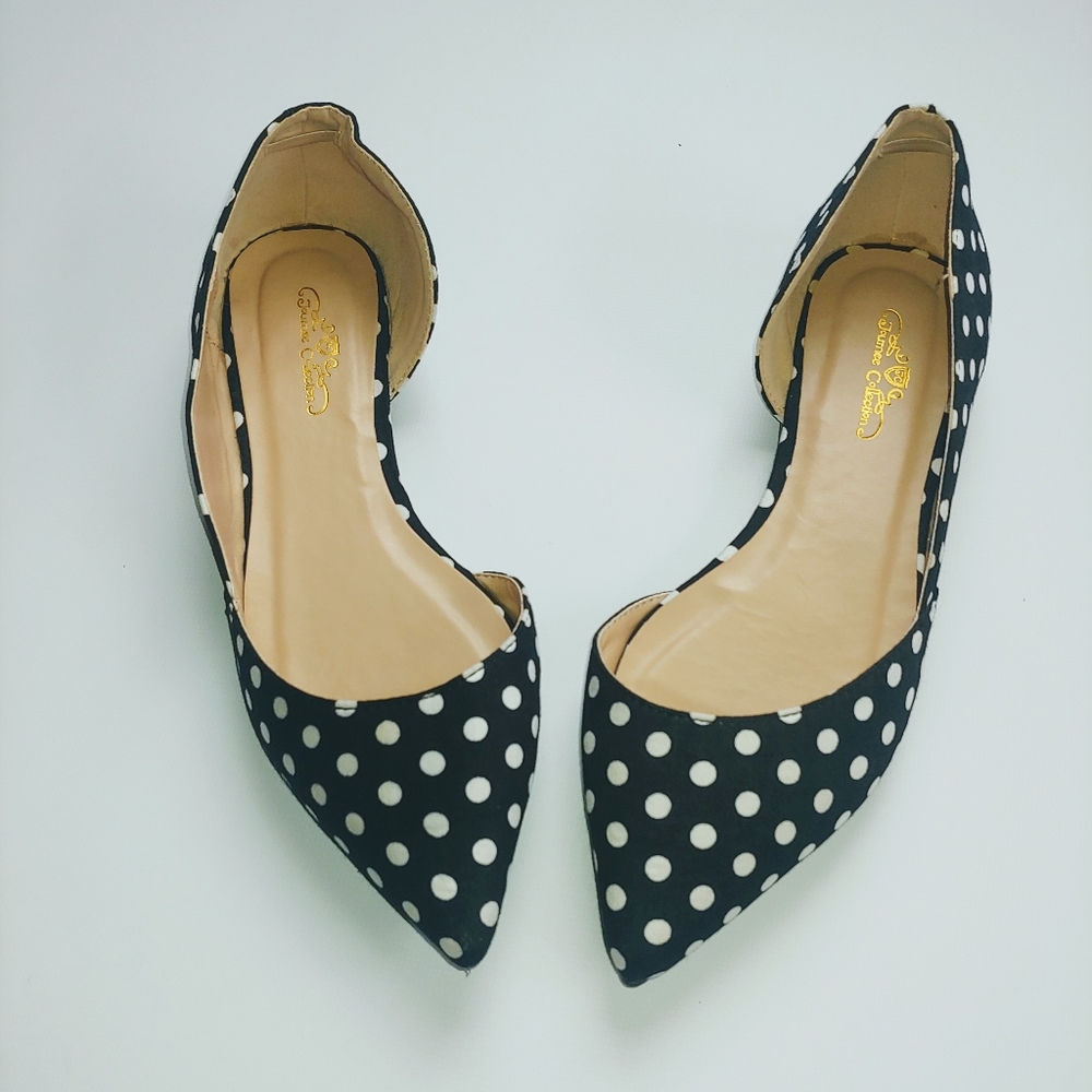 Journee Collection as 7 polka dot flats